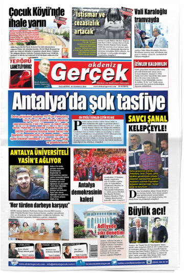 Manşet görseli: Akdeniz Gerçek