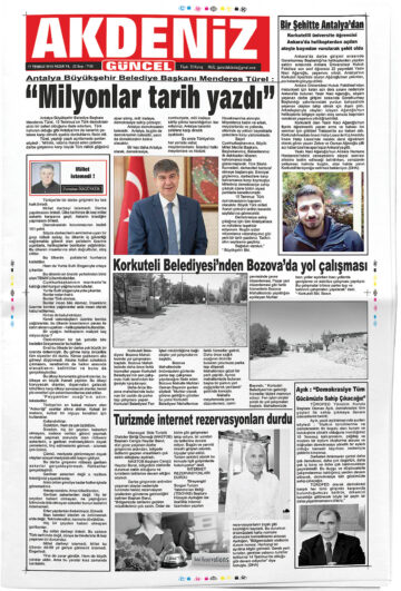 Manşet görseli: Akdeniz Güncel