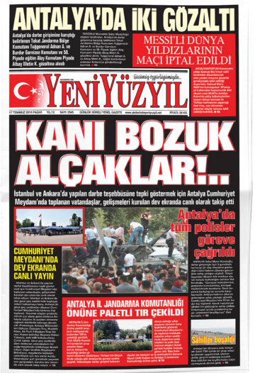 Manşet görseli: Akdenizde Yeni Yüzyıl