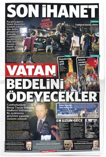 Manşet görseli: Vatan