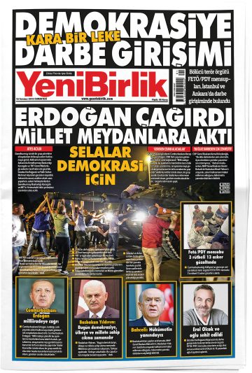 Manşet görseli: Yeni Birlik