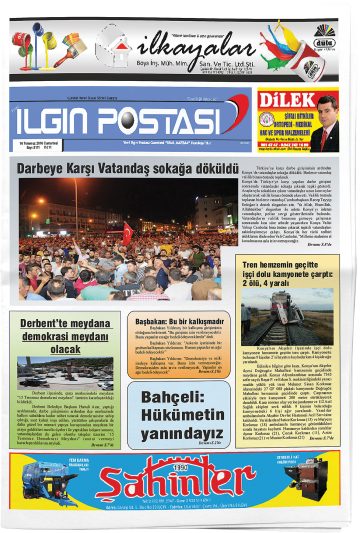 Manşet görseli: Yeni Ilgın Postası