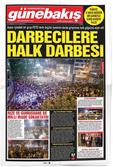 Manşet görseli: Karadeniz Güne Bakış