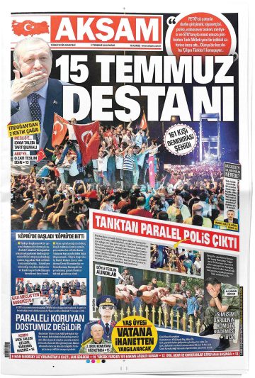 Manşet görseli: Akşam