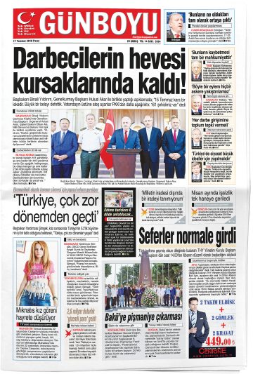 Manşet görseli: Günboyu
