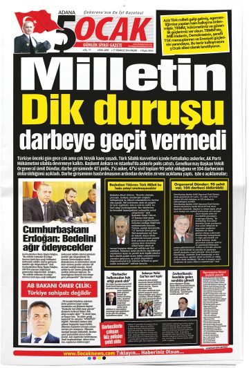 Manşet görseli: 5 Ocak