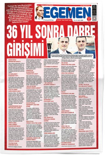 Manşet görseli: Egemen