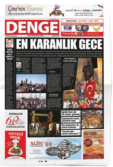 Manşet görseli: Aydın Denge