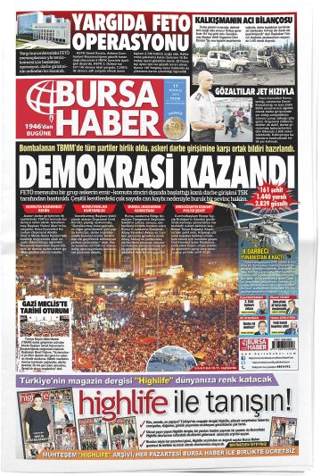 Manşet görseli: Bursa Haber