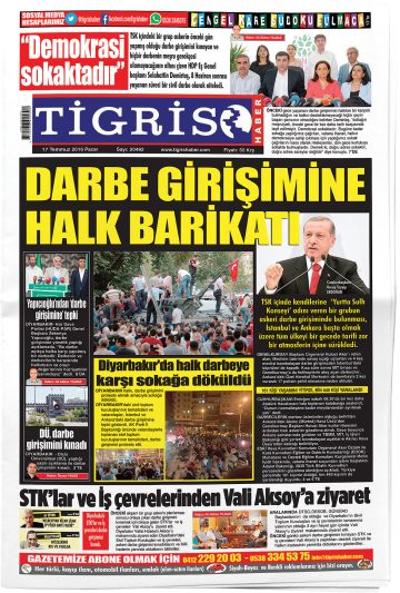 Manşet görseli: Tigris Haber