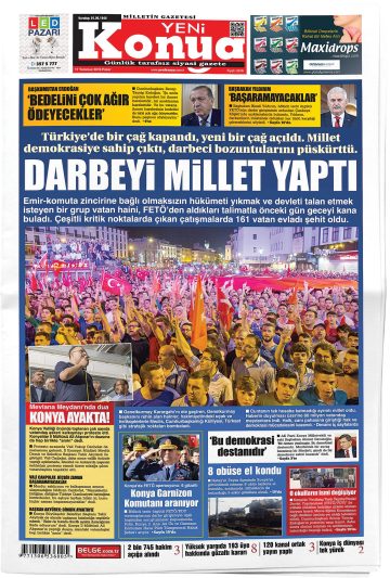 Manşet görseli: Yeni Konya