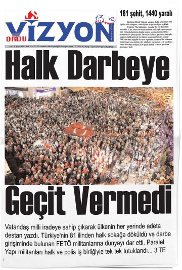 Manşet görseli: Ordu Vizyon