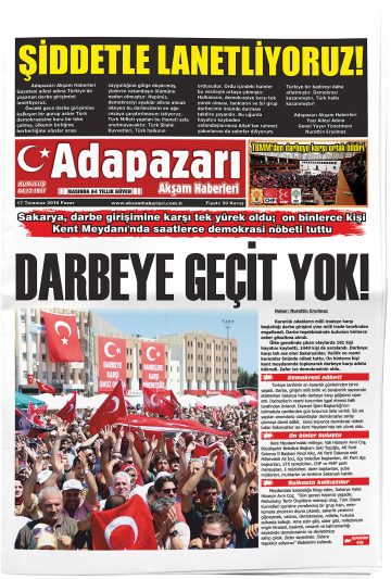 Manşet görseli: Adapazarı Akşam Haberi
