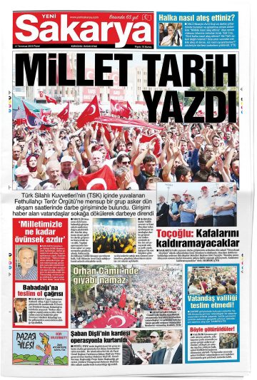 Manşet görseli: Yeni Sakarya