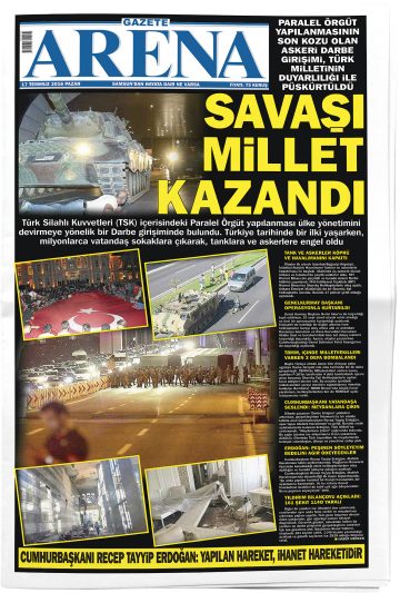 Manşet görseli: Gazete Arena