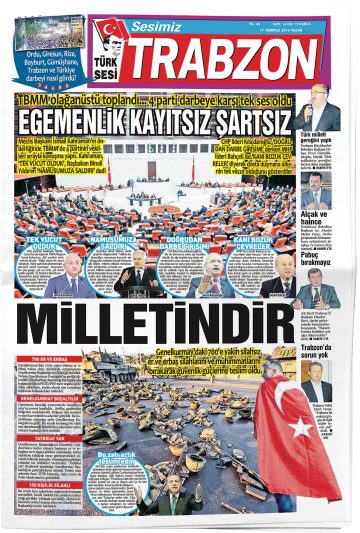 Manşet görseli: Sesimiz Trabzon