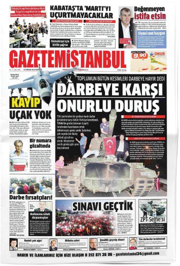 Manşet görseli: Gazetem İstanbul