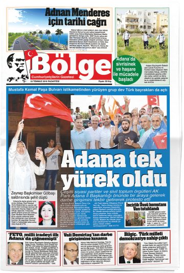 Manşet görseli: Bölge