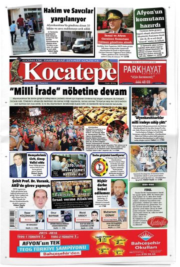 Manşet görseli: Kocatepe