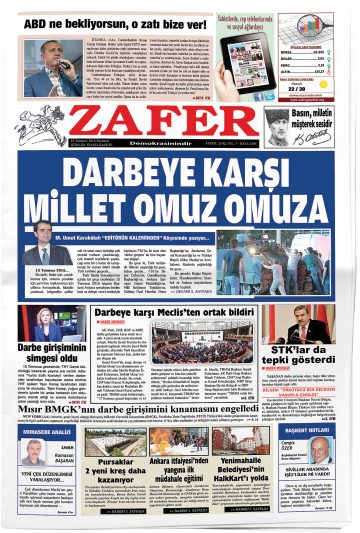 Manşet görseli: Zafer