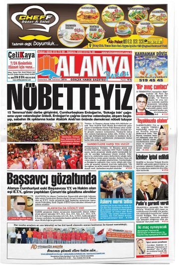 Manşet görseli: Alanya Postası