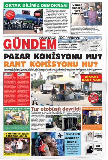 Manşet görseli: Antalya Gündem