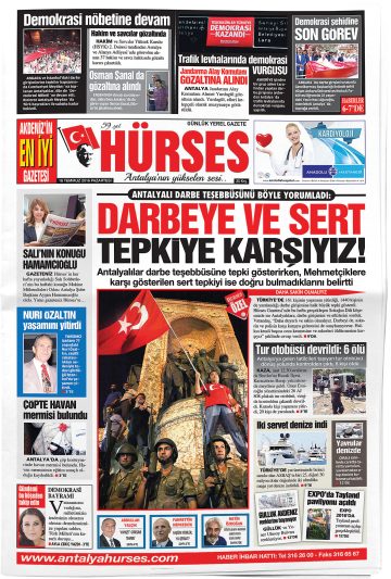 Manşet görseli: Hürses