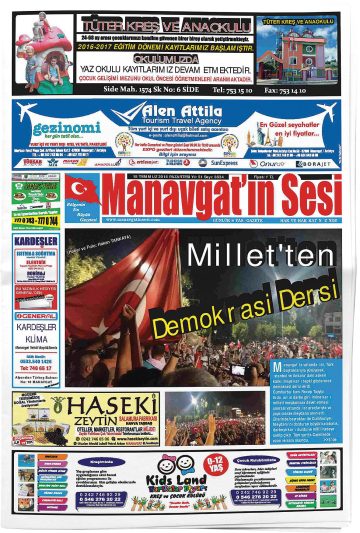 Manşet görseli: Manavgatın Sesi