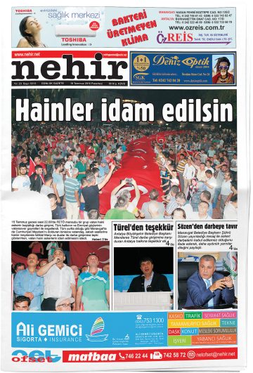 Manşet görseli: Nehir