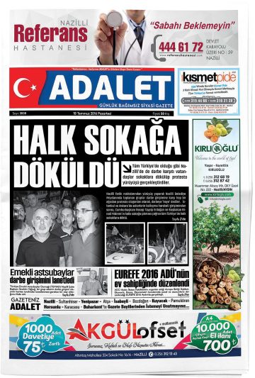 Manşet görseli: Adalet