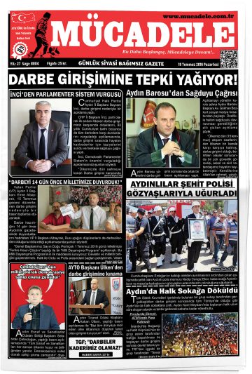 Manşet görseli: Mücadele
