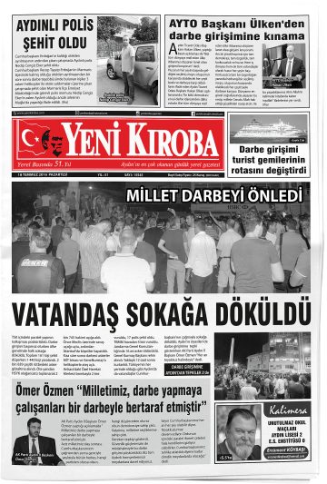 Manşet görseli: Yeni Kıroba