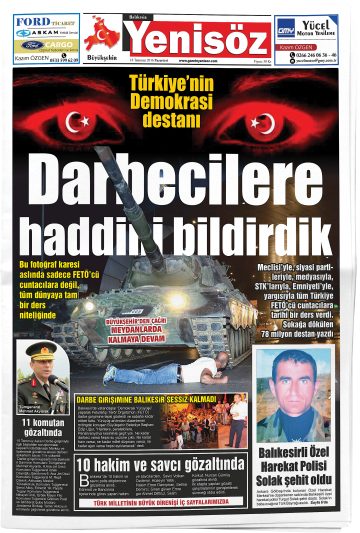 Manşet görseli: Yenisöz
