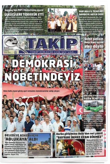 Manşet görseli: Bolu Takip
