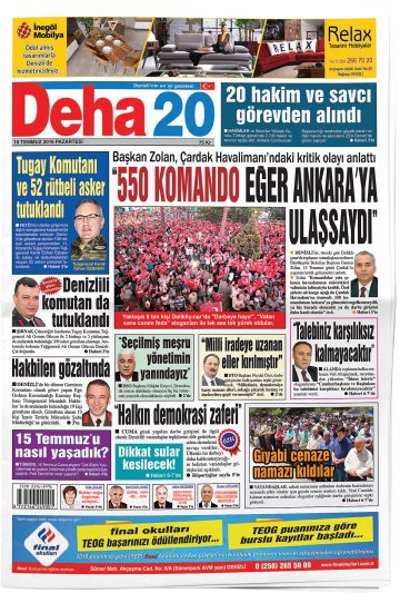Manşet görseli: Deha 20