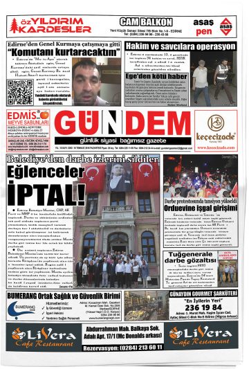Manşet görseli: Gündem