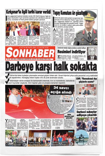 Manşet görseli: Sonhaber