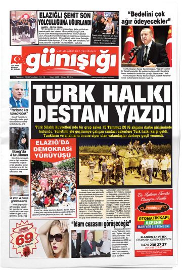 Manşet görseli: Günışığı