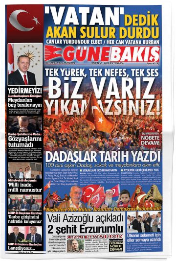 Manşet görseli: Günebakış