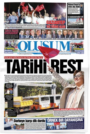 Manşet görseli: Gaziantep Oluşum