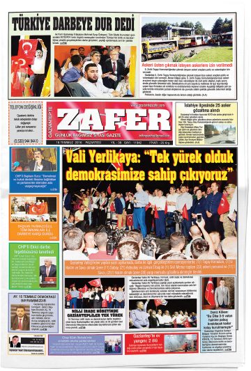 Manşet görseli: Gaziantep Zafer