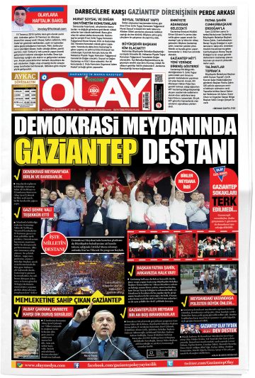 Manşet görseli: Olay