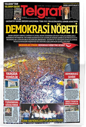 Manşet görseli: Telgraf