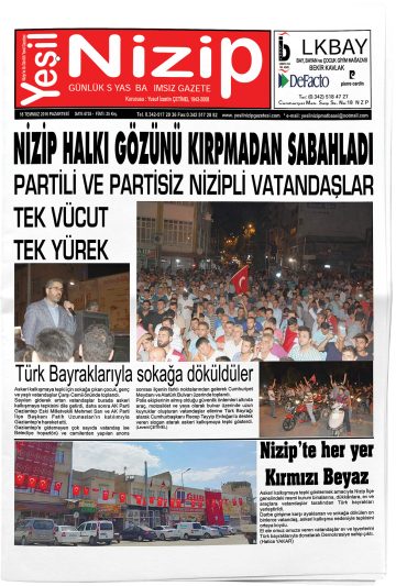 Manşet görseli: Yeşil Nizip