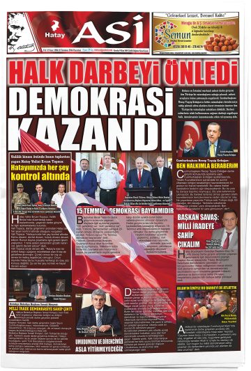 Manşet görseli: Hatay Asi