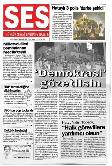 Manşet görseli: Ses