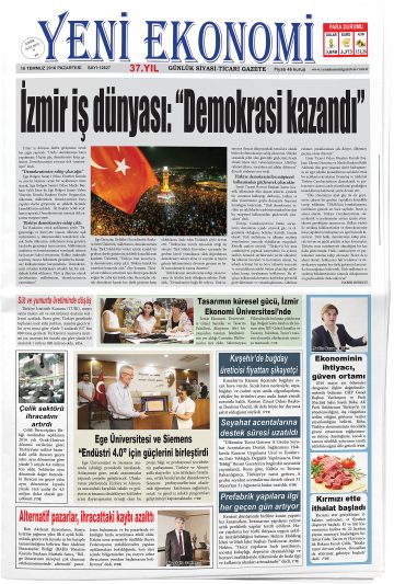 Manşet görseli: Yeni Ekonomi