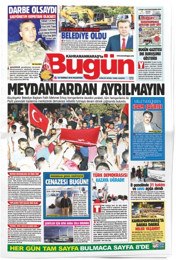 Manşet görseli: Kahramanmaraş Bugün