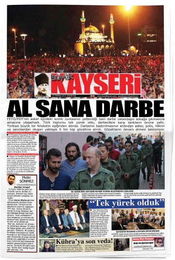 Manşet görseli: Büyük Kayseri