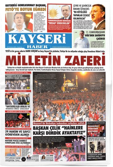 Manşet görseli: Kayseri Haber